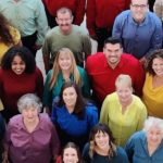 Pacific Chorale Member close-up