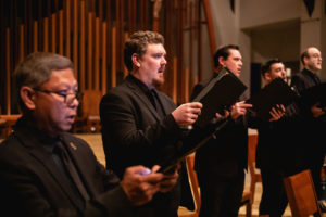Members of Pacific Chorale